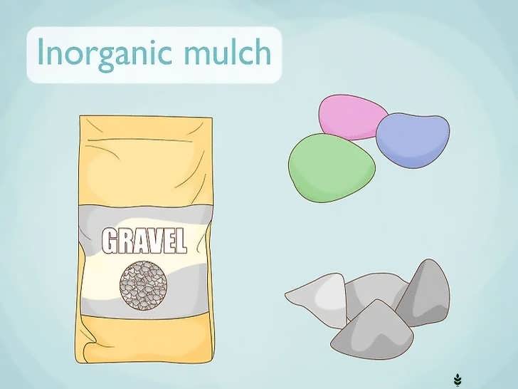 گزینه های مالچ غیرآلی